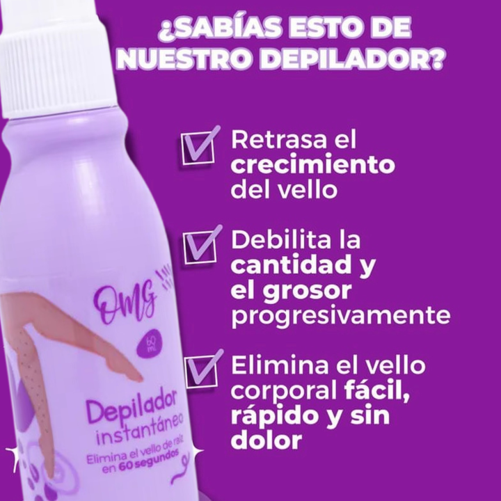 Depilador Instantáneo Omg