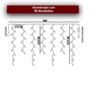 Cortina Led Intercalada 3m 96 Led Al078