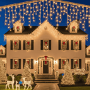 Cortina Led Intercalada 3m 96 Led Al078