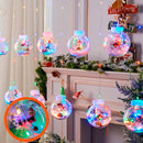 Cortina Intercalada Bolas 3m Al067