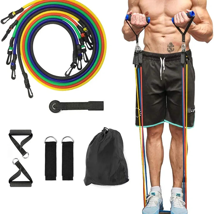 Kit De Bandas De Resistencia 11pzs