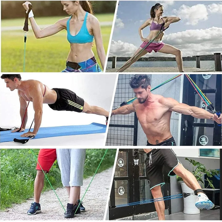 Kit De Bandas De Resistencia 11pzs