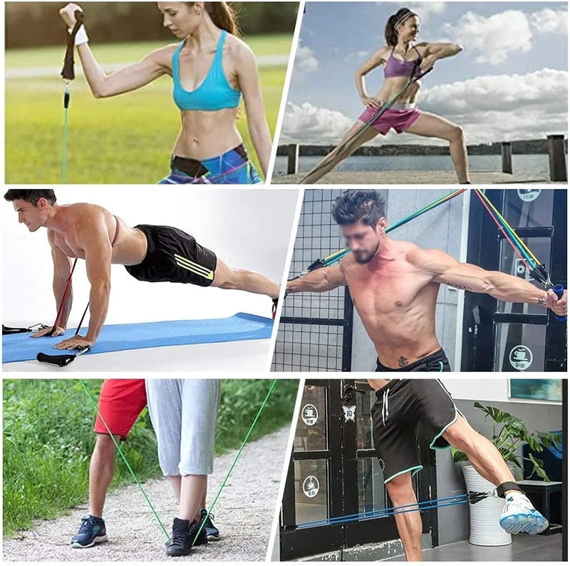 Kit De Bandas De Resistencia 11pzs