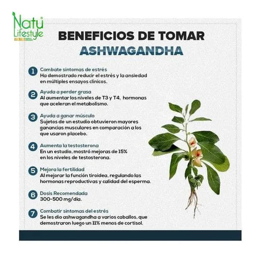 Ashwagandha Herbals Health 60 dosis 1000mg