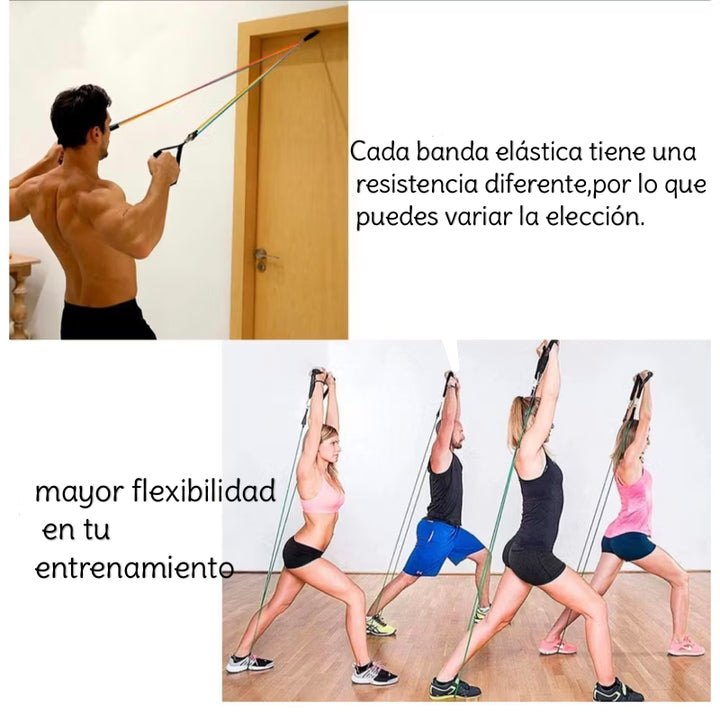 Kit De Bandas De Resistencia 11pzs