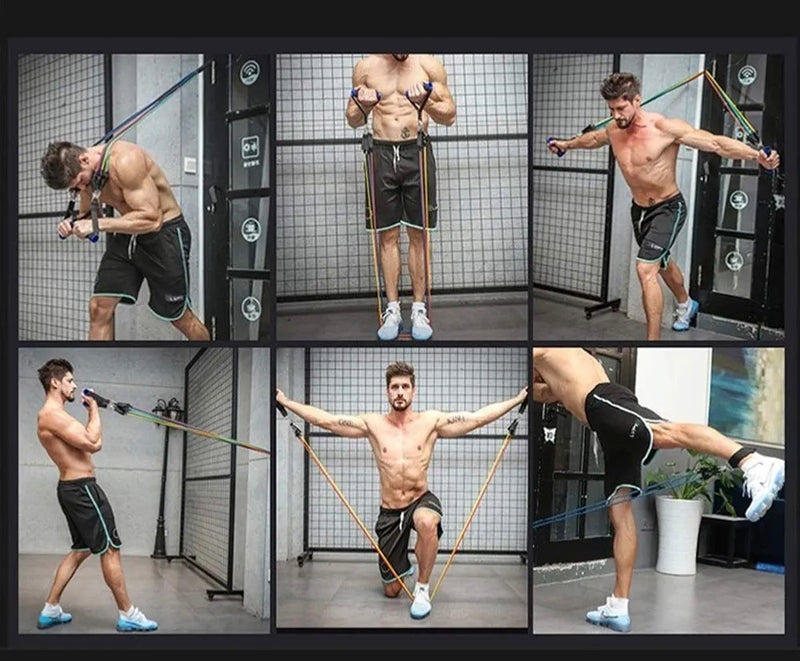 Kit De Bandas De Resistencia 11pzs