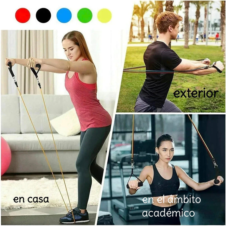 Kit De Bandas De Resistencia 11pzs