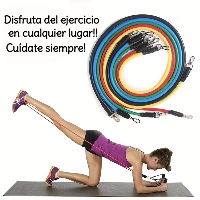 Kit De Bandas De Resistencia 11pzs