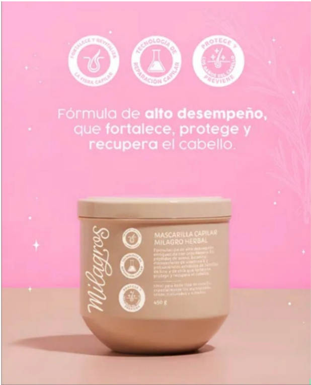 Mascarilla Herbal Milagros