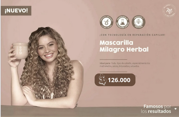 Mascarilla Herbal Milagros