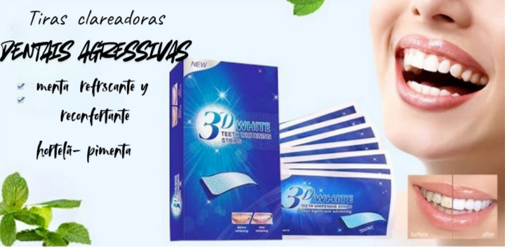 Tira Blanqueadora Dental x 7 Pares x2