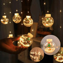 Cortina Intercalada Bolas 3m Al067