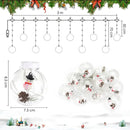 Cortina Intercalada Bolas 3m Al067