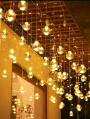 Cortina Intercalada Bolas 3m Al067