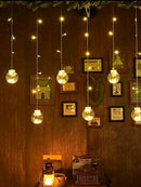 Cortina Intercalada Bolas 3m Al067