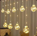 Cortina Intercalada Bolas 3m Al067