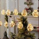 Cortina Intercalada Bolas 3m Al067