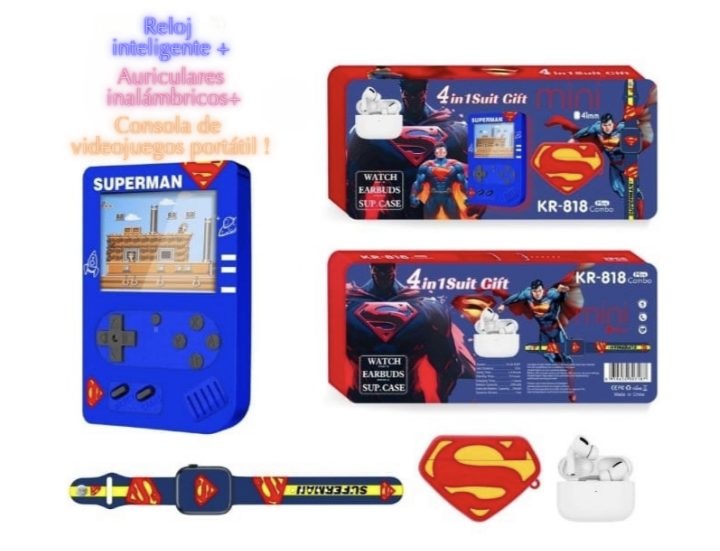 Consola 818game Boyaudifonosreloj