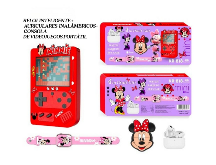 Consola 818game Boyaudifonosreloj