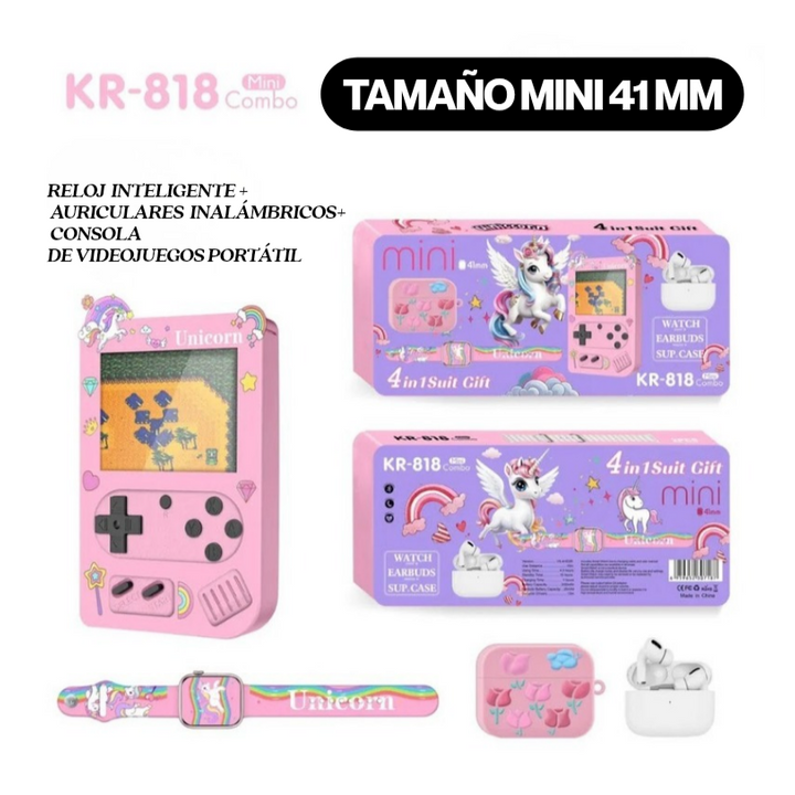 Consola 818game Boyaudifonosreloj