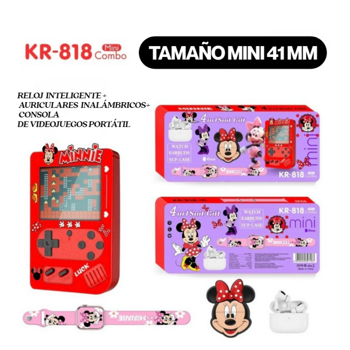 Consola 818game Boyaudifonosreloj