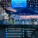 Luces Led Navidad Panel Solar 20 Mtr