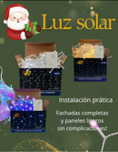 Luces Led Navidad Panel Solar 20 Mtr