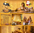 Luces Led Navidad Panel Solar 20 Mtr