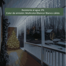 Luces Led Navidad Panel Solar 20 Mtr