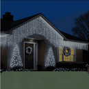 Luces Led Navidad Panel Solar 20 Mtr