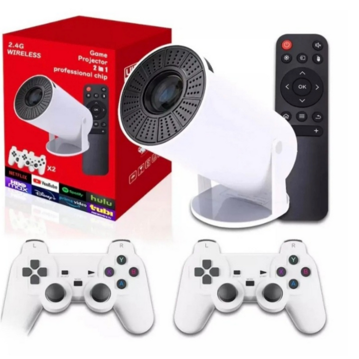 Proyector Hy300 4k Consola Portatil