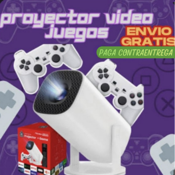 Proyector Hy300 4k Consola Portatil