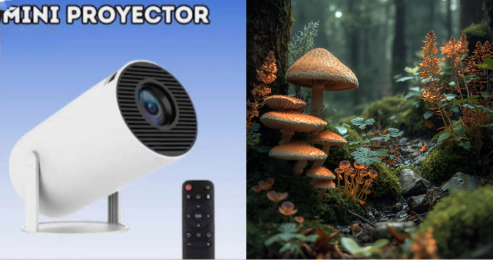 Proyector Hy300 4k Consola Portatil