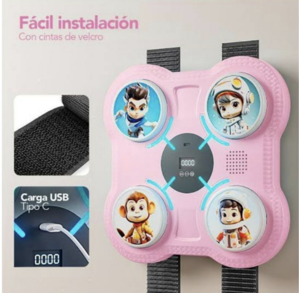 Maquina De Boxeo Musical Para Ninos