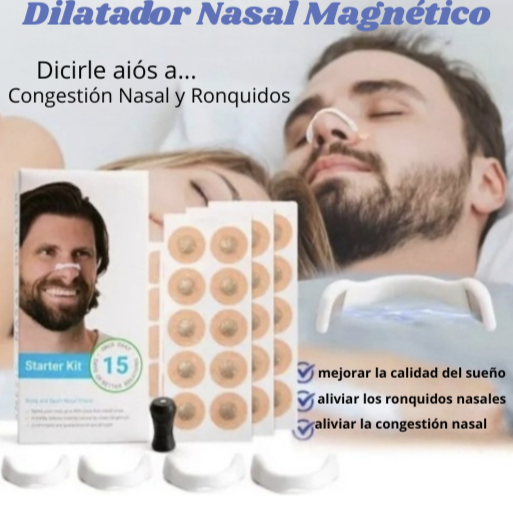 Dilatador Nasal Magnetico