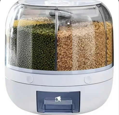 Dispensador De Granos Giratorio