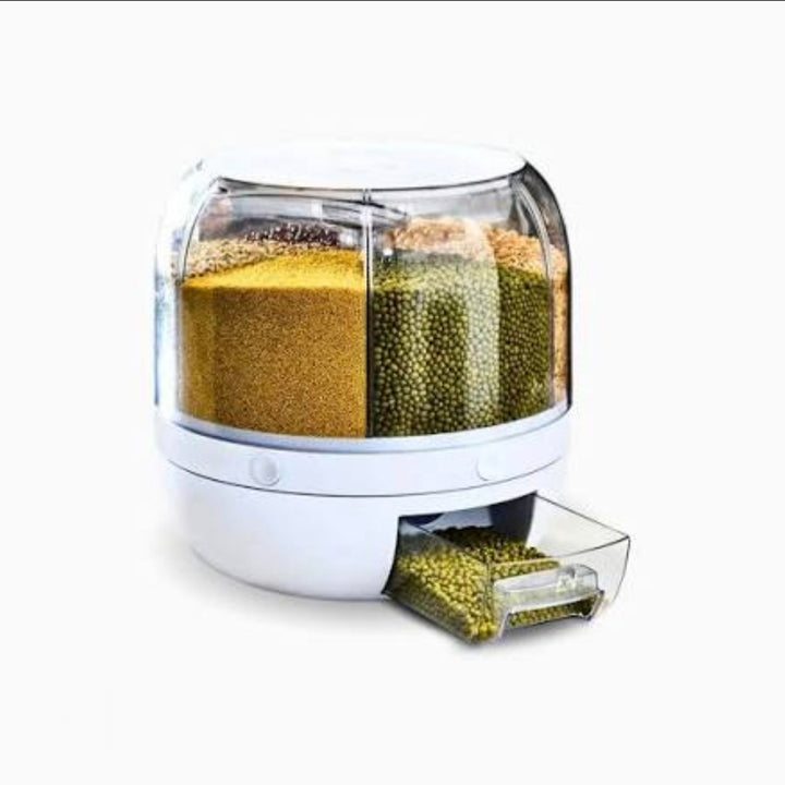 Dispensador De Granos Giratorio