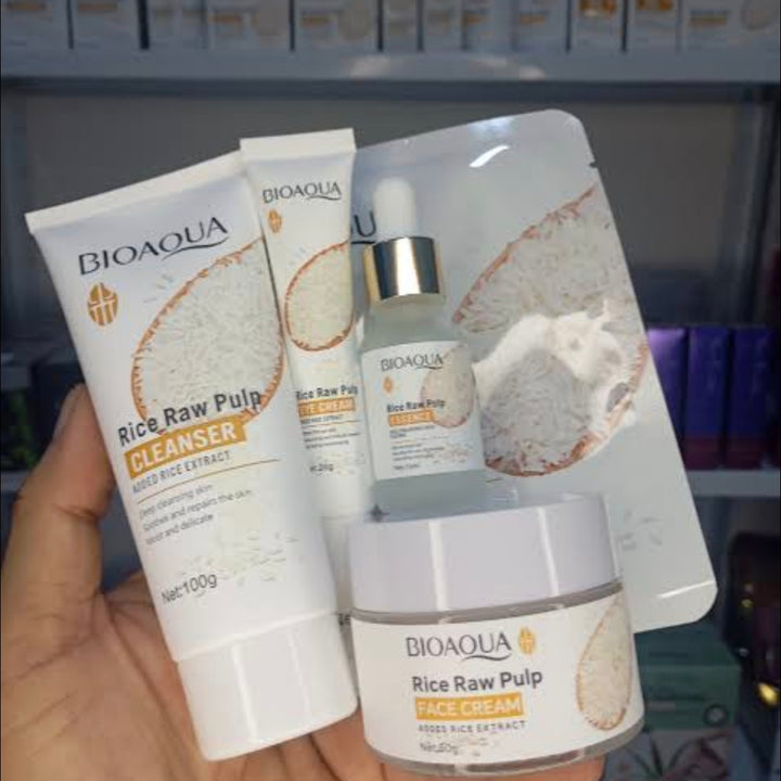 Piel de porcelana Ritual de Arroz Bioagua
