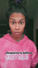 Masajeador facial rejuvenecedor con luz LED